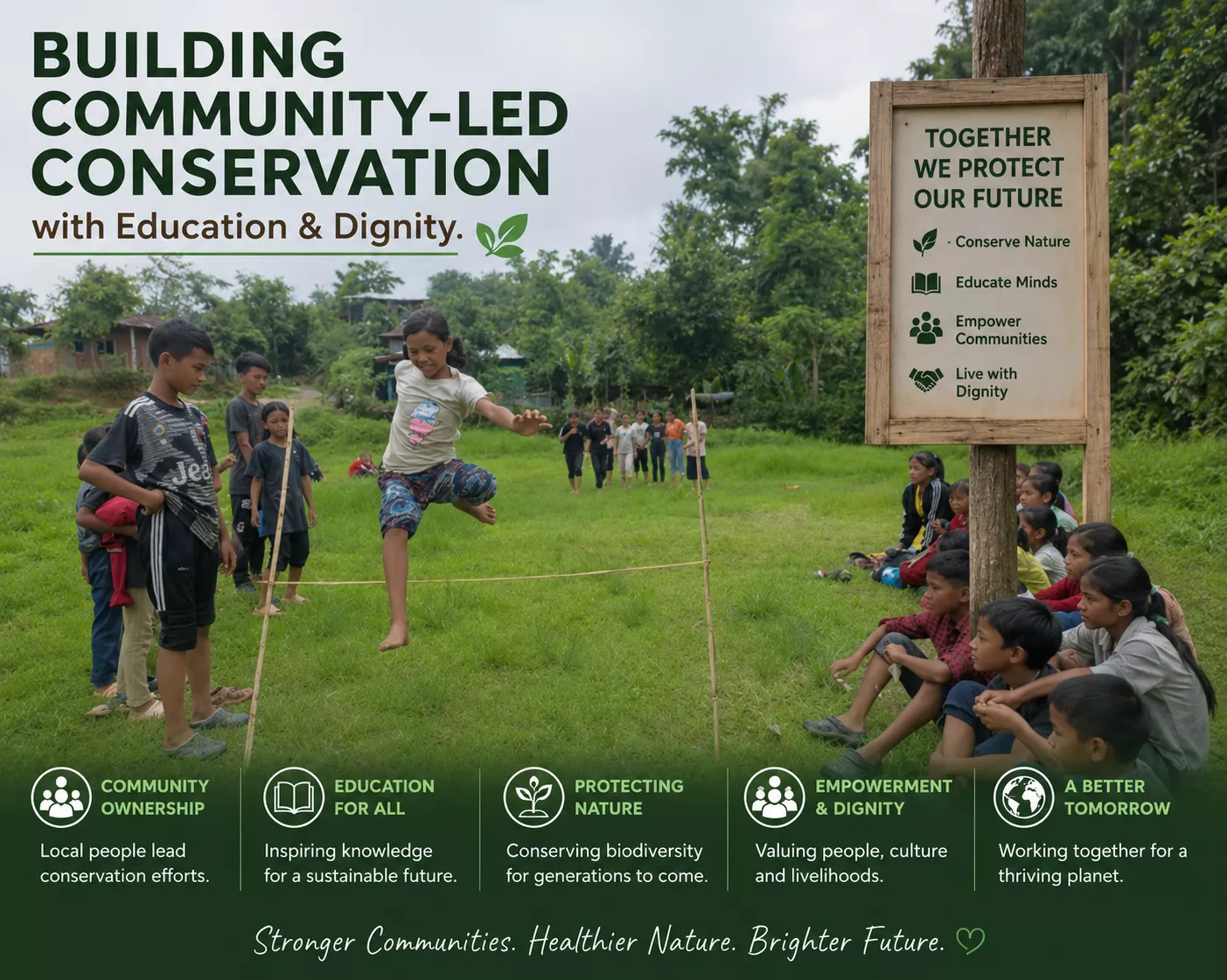 Community-led conservation work by LEMSACHENLOK
